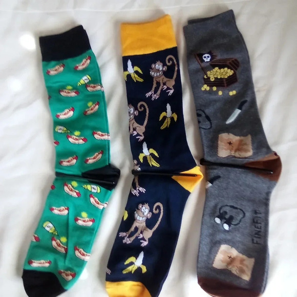 Fine Fit set of 3 socks ( box M) - Picture 2 of 3